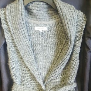 Aeropostle sweater wrap vest