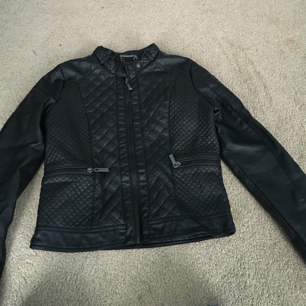 Leather jacket