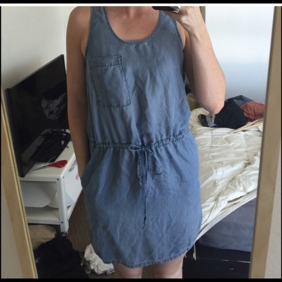 GAP Chambray Dress Sz S - Picture 5 of 5