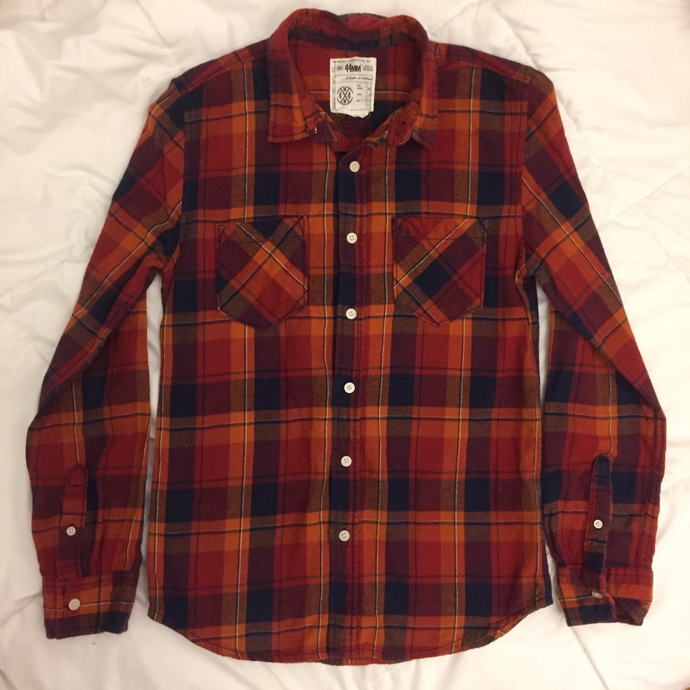 44mm Plaid Flannel Shirt from PacSun