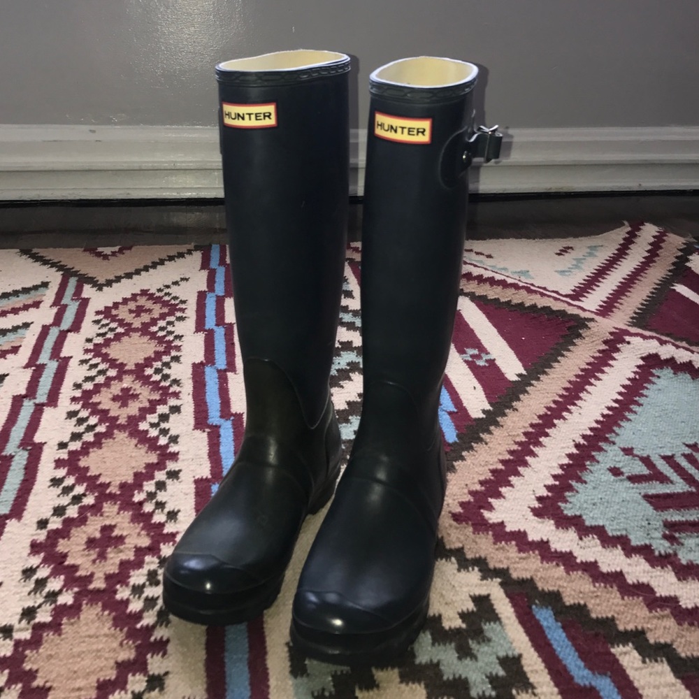 Hunter rain boots W size 7 (Euro 37)