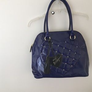 “SOLD” GREAT LOOKING BETSEY JOHNSON BLUE BAG