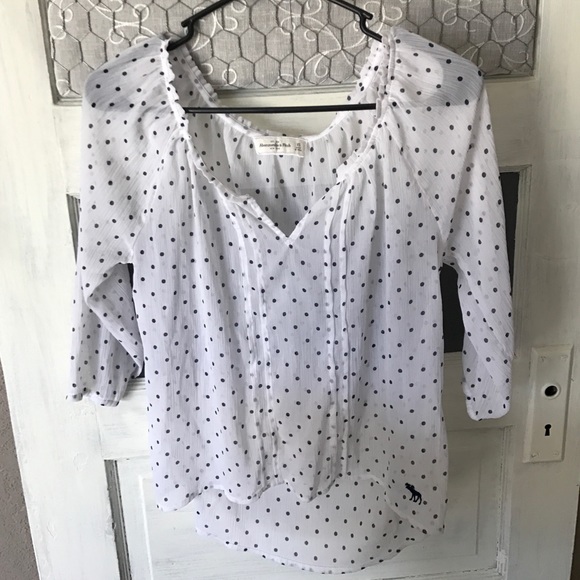A&F Shear Blouse - Picture 1 of 4