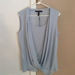 Bcbg dress top. Silky chiffon feel.