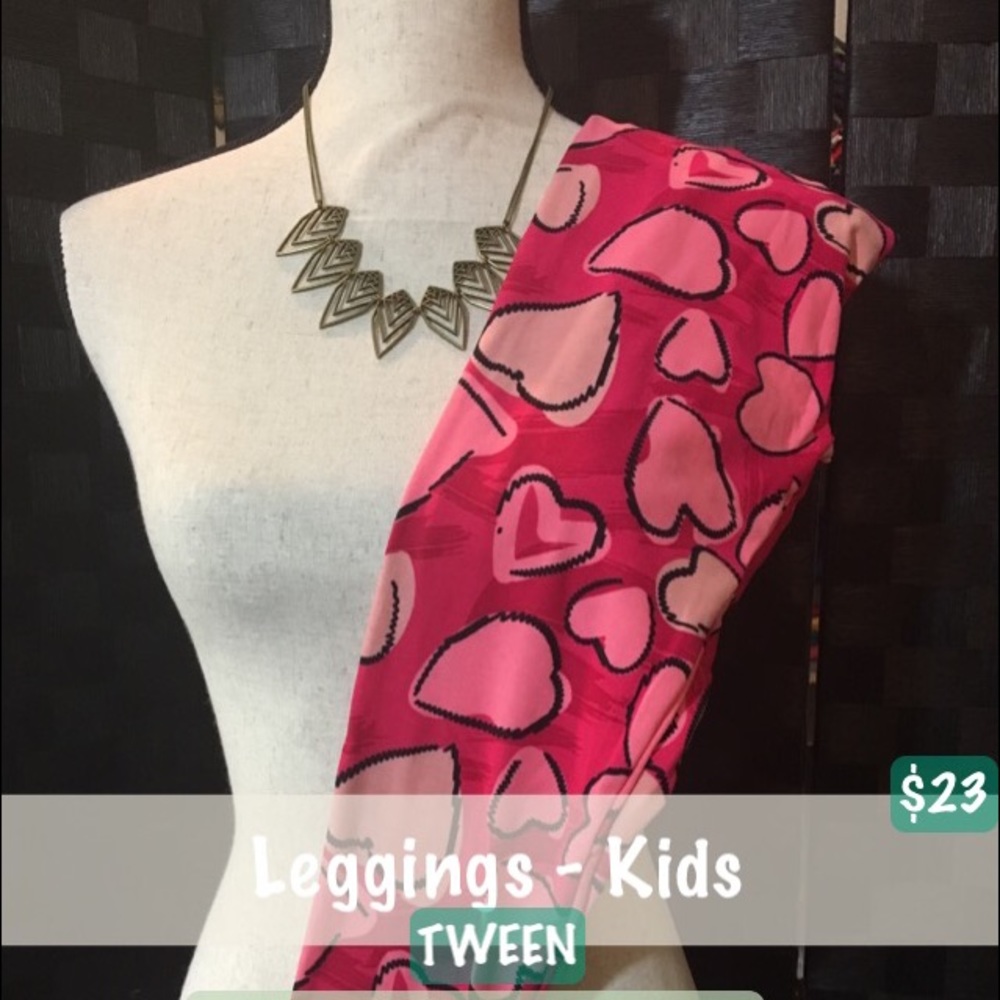 TWEEN Valentine's Day Leggings
