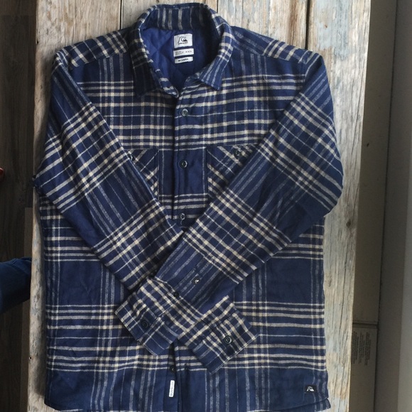 Quiksilver Other - Quick Silver Lined Flannel Shirt