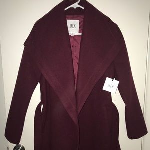 Jack/ BB Dakota Burgundy Coat