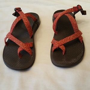 Chaco Red Sandals