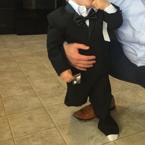 Toddler Tuxedo- Perfect as the Ring Bearer!