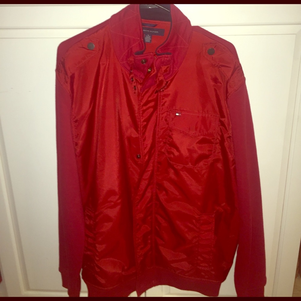 Red Tommy Hillfiger Jacket - XL
