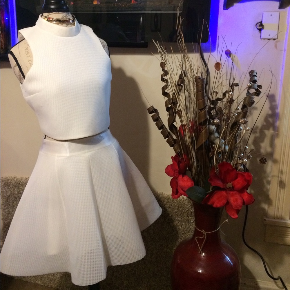 White 2-Piece Outfit by Express