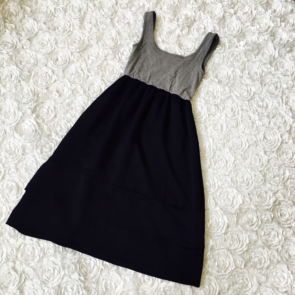 🎀Two-Tone Mossimo Layered Midi  Dress