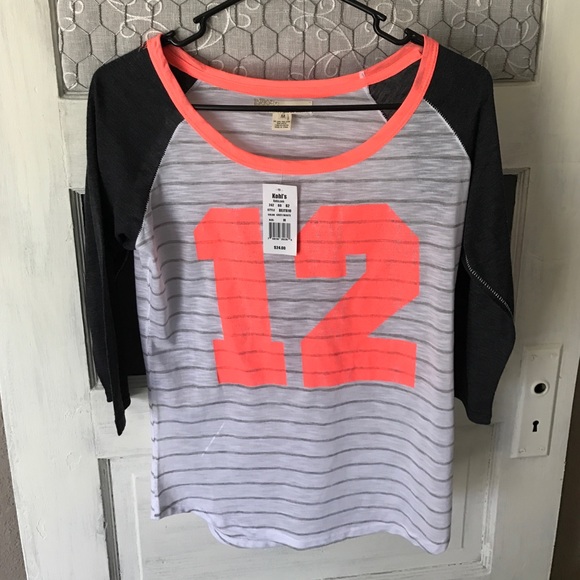 With Tags, Grey/White Shirt - Picture 1 of 3