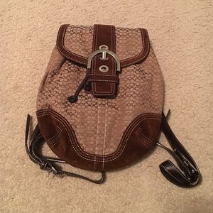 Authentic Coach backpack.