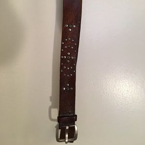 Brown Leather Belt