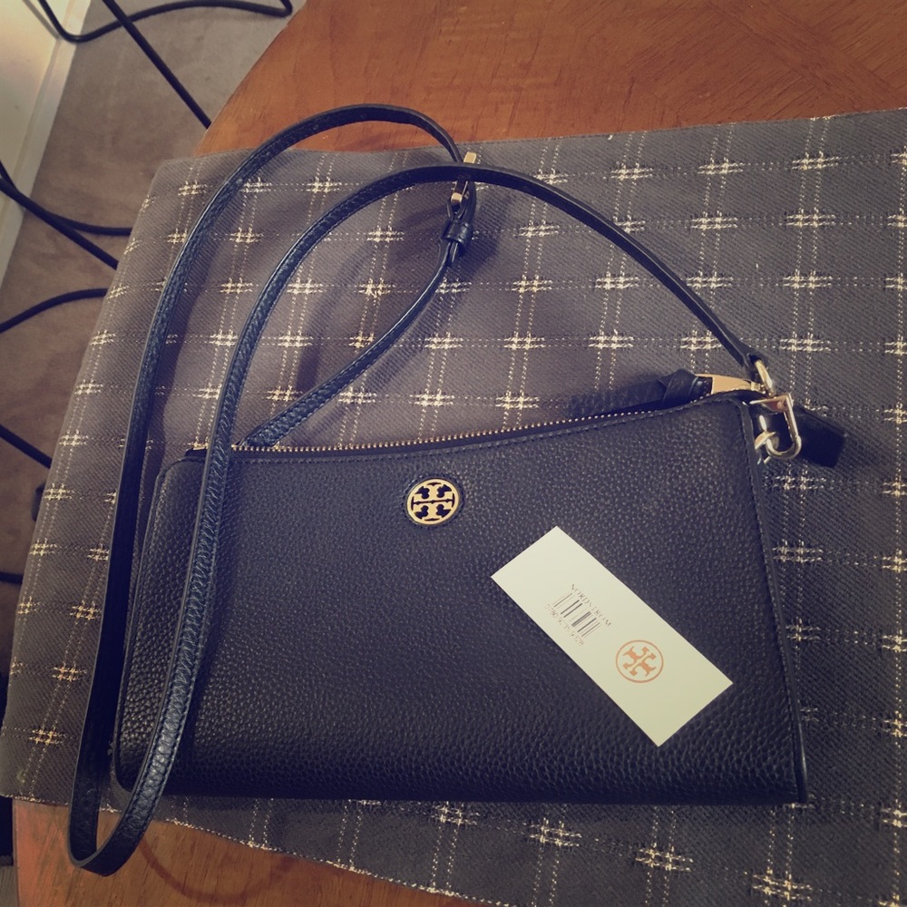 Tory Burch Robinson pebbled crossbody