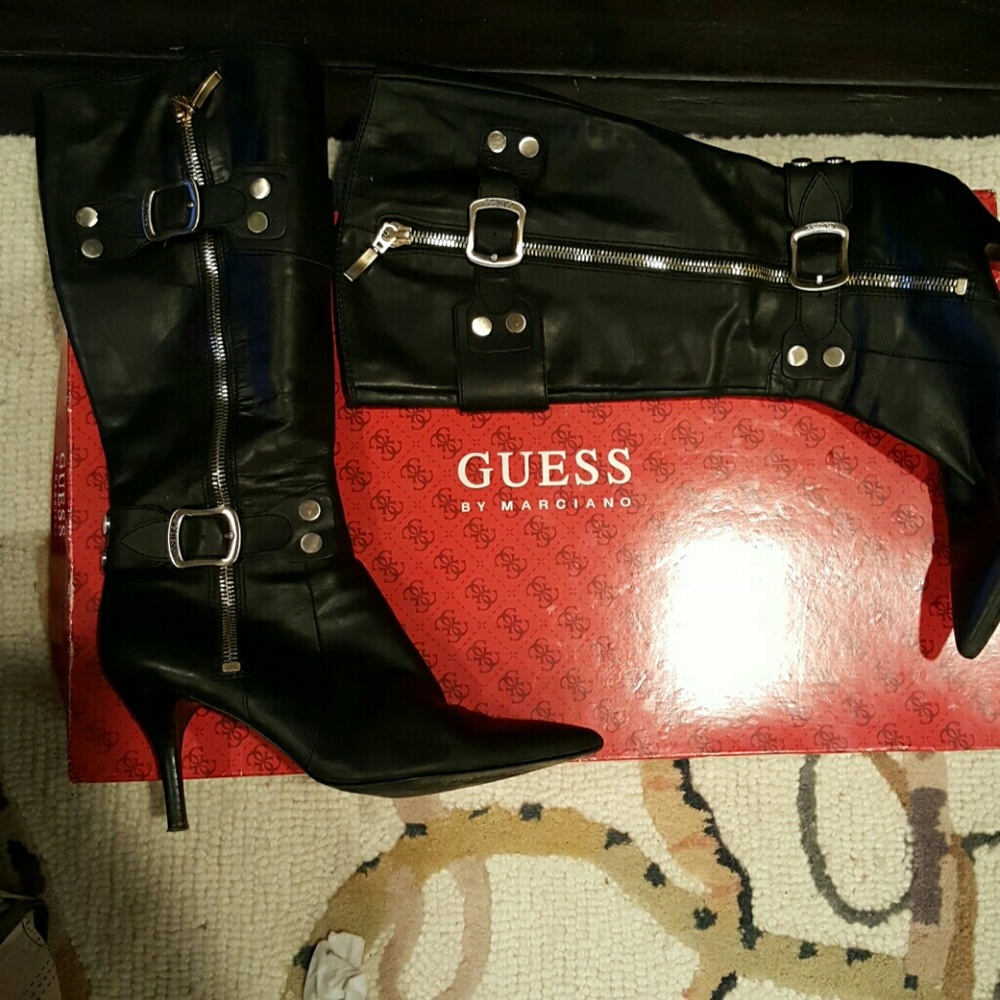 GUESS Genuine Leather boots