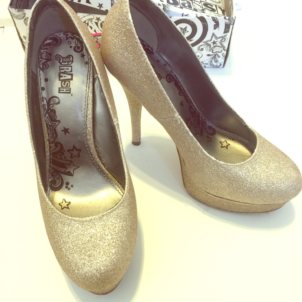 Brash Gold High Heel