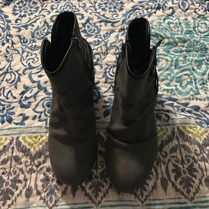 Mudd 3" Wedge Heel Booties