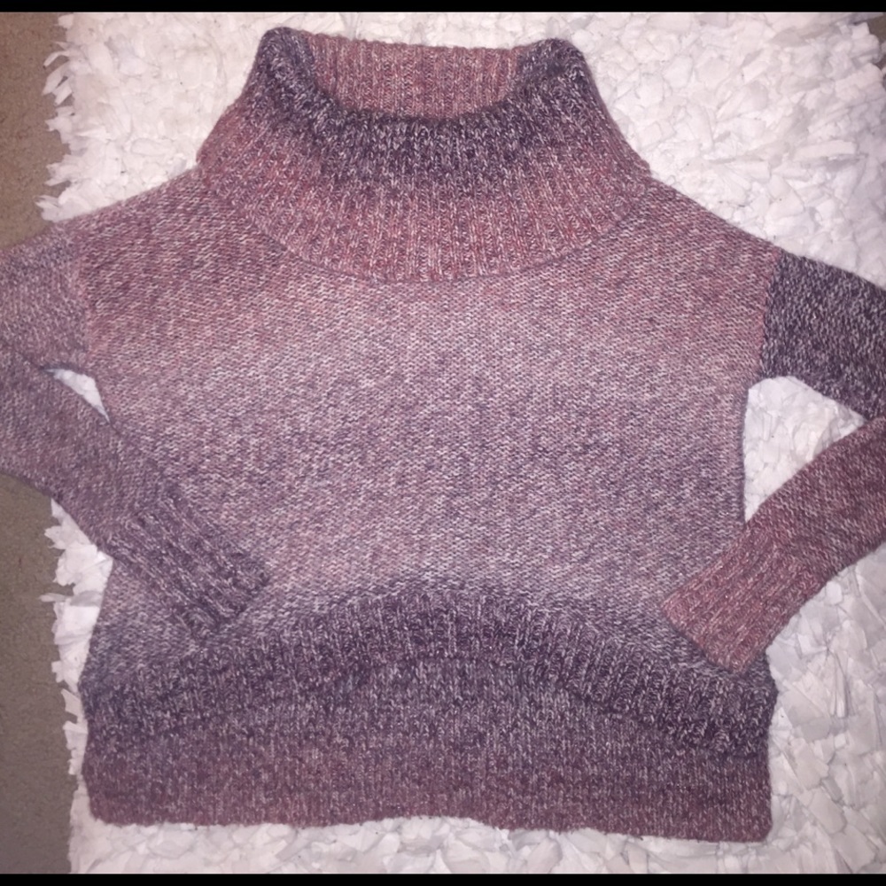 Pink / Purple Turtle Neck Sweater