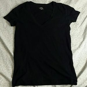 Black V Neck T-shirt