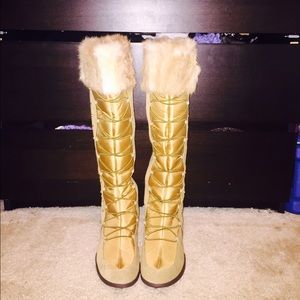Winter fur boots - baby phat x Kimora lee Simmons