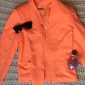Charlotte Russe Orange Blazer