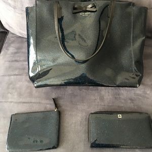 Kate spade bag/wallet/ zip change bag