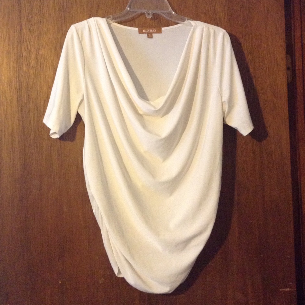 Drape-front Dressy Top | Maternity & Nursing