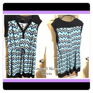 Capped Sleeve Party Dress