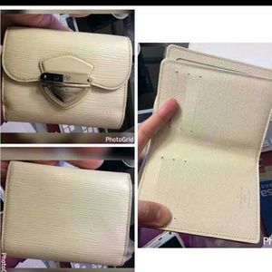 AUTHENTIC LV PORTEFEULLE JOEY WHITE EPI WALLET