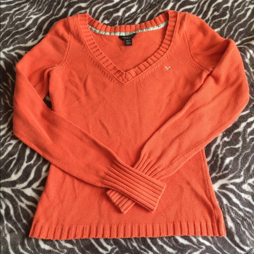 AEO Orange Sweater🍁🍂