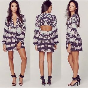 Blue Life Twist Front Dress