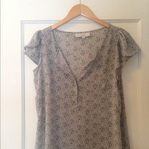 LOFT Lovely Patterned Blouse
