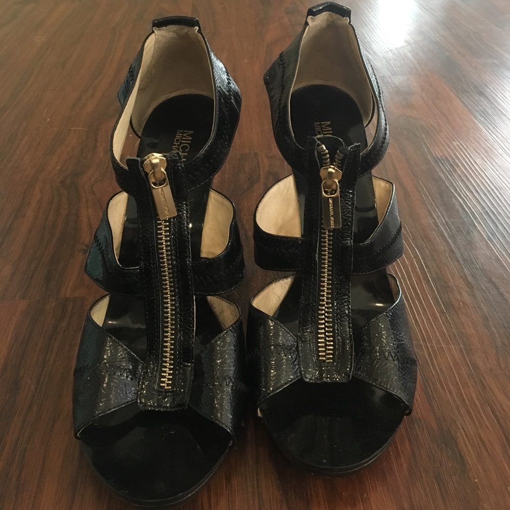 Michael Kors Zip Up Heels