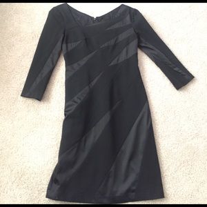 Tight little black dress
