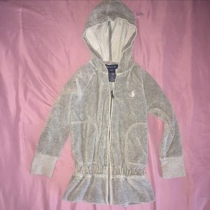 Ralph Lauren velour hoodie