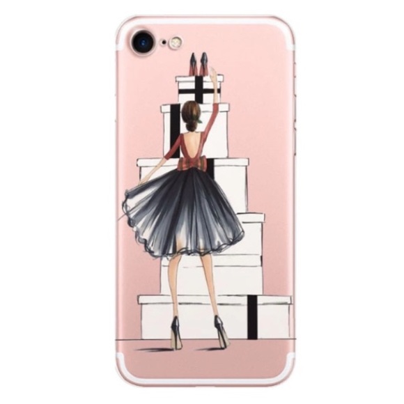 Accessories - NEW FASHION GIRL IPHONE 7 & 7 8 PLUS SILICONE