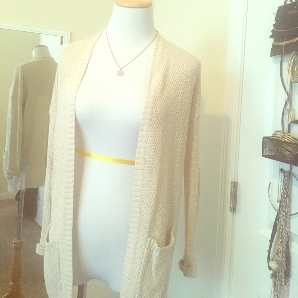 Slub Knit Cardigan