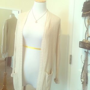 Slub Knit Cardigan