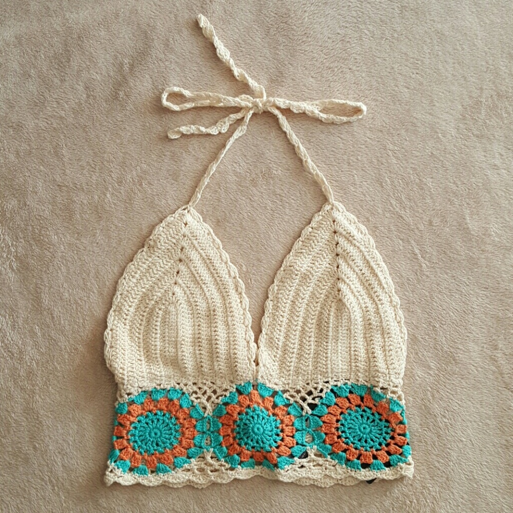 NWT Crochet boho top from LF