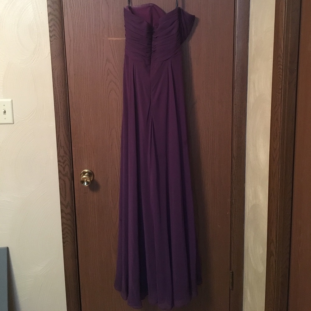 After Six purple strapless dress (worn once) - Picture 3 of 4