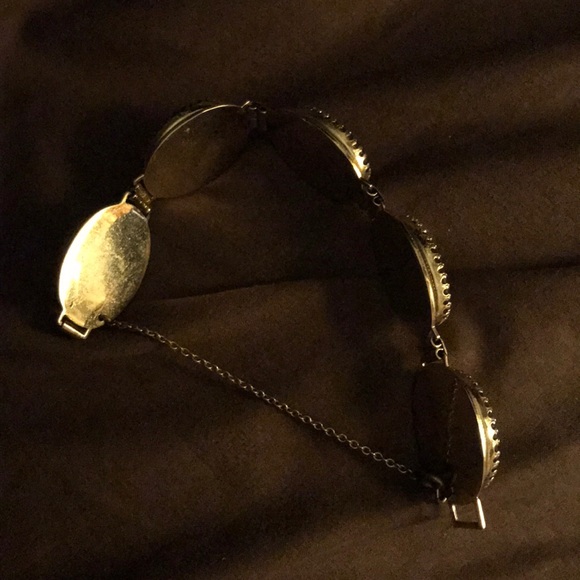 Whiting & Davis Antique Buddha Cameo Bracelet - Picture 5 of 5