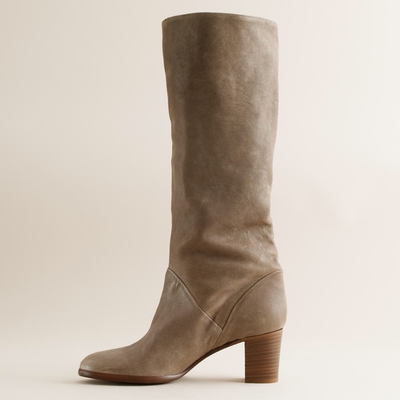 J. Crew Shoes - J. Crew Sutton leather flat boots; sz 12