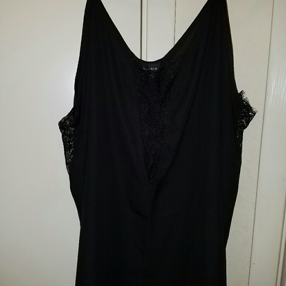 Torrid black lacy top