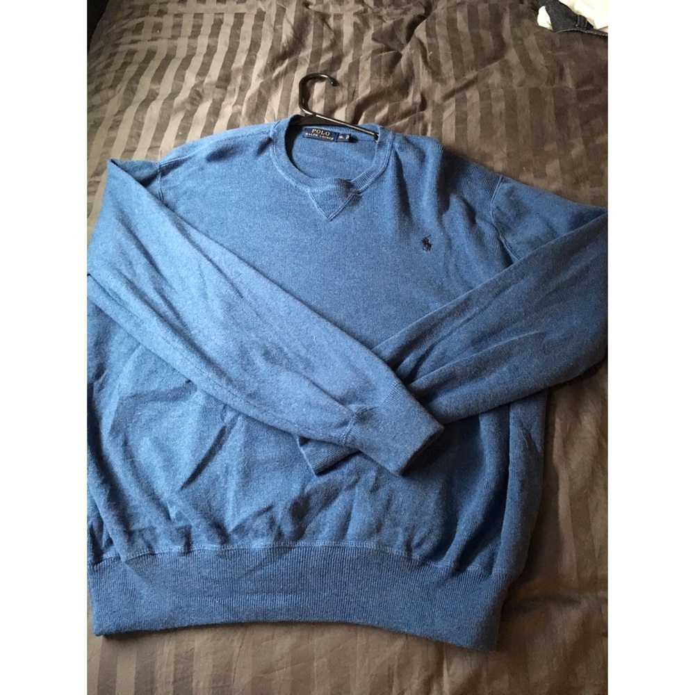 Men's polo sweater