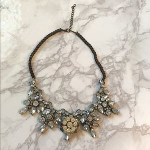Vintage Crystal Statement Necklace