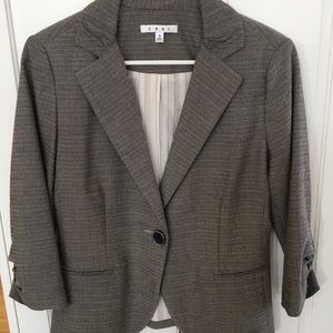 CAbi Brown Blazer Size 4