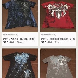 Men's Buckle Tshirt BUNDLE