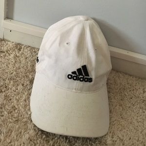 White Adidas Baseball Cap